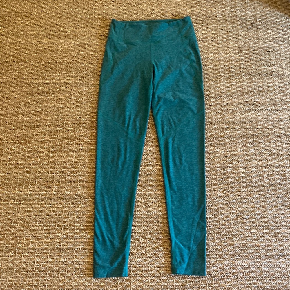 OUTDOOR VOICES leggings teal sz S